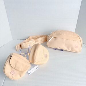 PLAYFIELD Bailey Kit Modular Dog Walking Belt Bag/Treat Pouch - Sandstone